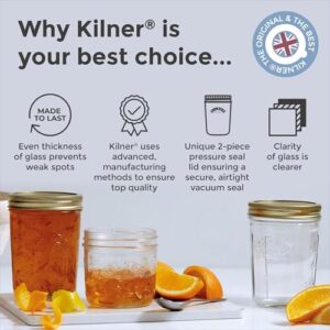 Kilner Wide Mouth Preserve Jar 0.2 Litre