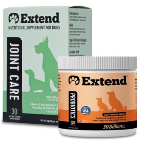 Extend - Joint Care and Probiotic for Dogs. Combo Special!