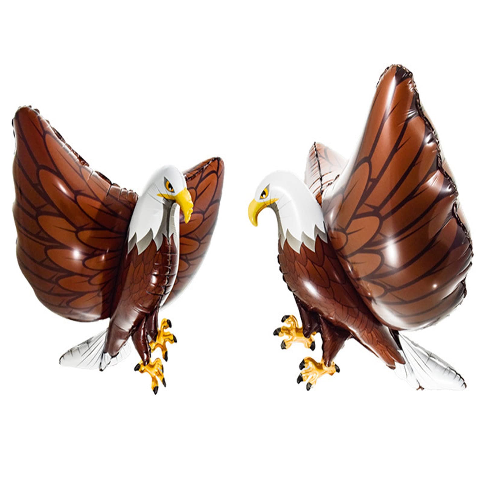 Soochat 3D Eagle Foil Balloons 4th of July Eagle Balloons for Independence Day Birthday Party Baby Shower Decorations 2 Pcs