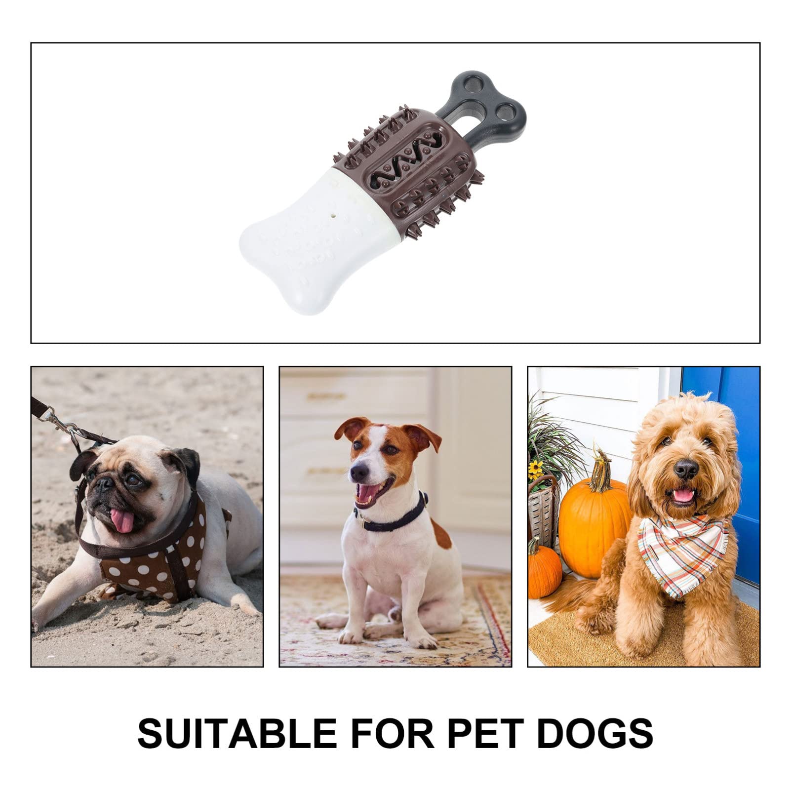 Mipcase Dog Chew Toy Dog Toy Toothbrush Molar Cleaning Brush Dog Tooth Cleaning Toy Dog Teeth Cleaning Toy