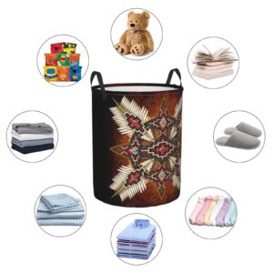 Native American Laundry Hamper Native Laundry Baskets Large Clothes Hampers Dirty Clothes Storage Hamper Bag