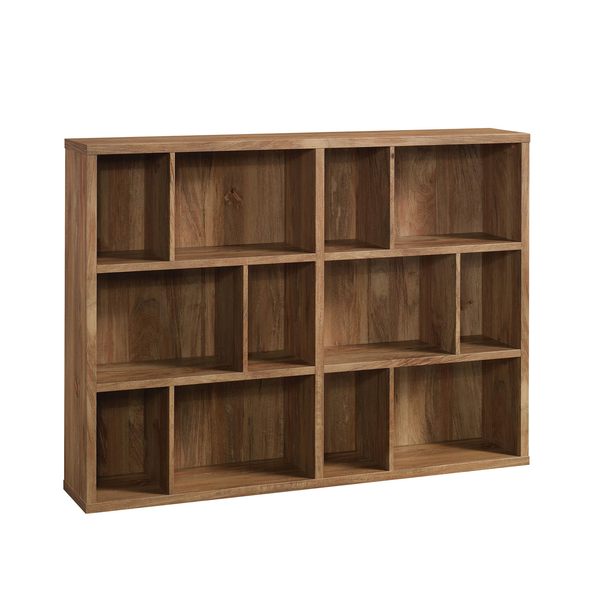 Sauder Horizontal Bookcase, Sindoori Mango Finish