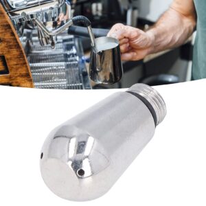 Coffee Machine Steam Nozzle, Anti Scratches Stainless Steel Multiple Holes Tip Replacement Coffee Machine Spout for Restaurants for Milk Tea Shop(Three holes)