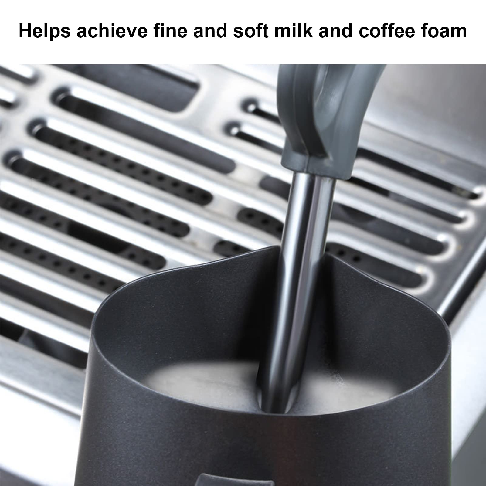 Coffee Machine Steam Nozzle, Anti Scratches Stainless Steel Multiple Holes Tip Replacement Coffee Machine Spout for Restaurants for Milk Tea Shop(Three holes)