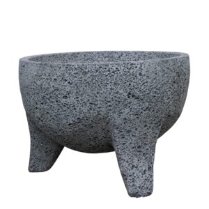 CEMCUI Volcanic Stone Molcajete Capacity for 4 Litres of Sauce