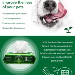 My Turf Unscented Dog Wipes – 25 pcs Pet Wipes for Paw Face Ears and Butt – Cat & Dog Wipes Cleaning – Kitten and Puppy Grooming Bath Wipes 6x8 Inch