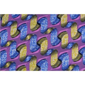 African Fabric 6 Yard Printed Wax Cloth African Ankara Fabric for Party Dress 6079