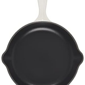 Le Creuset Classic Cast Iron Handle Skillet, 9", White