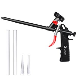 foam gun, lytool expanding foam gun, professional foaming gun insulation spray application applicator caulking gun for filling, sealing