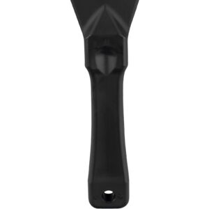 SPARTA Polypropylene Scraper Tool Food Safe Scraper for Removing Caked-On Residue in Commercial Kitchens, Plastic, 7.82 x 3 Inches, Black