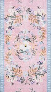 Loloi Rifle Paper Co Palais Rose/Sky 7'-6" x 9'-6" Area Rug