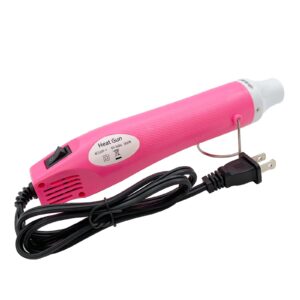 heat gun, mini hot air gun for diy crafts portable heat air gun tool for embossing shrink wrapping drying paint