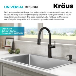 KRAUS Kitchen Soap and Lotion Dispenser in Oil Rubbed Bronze, KSD-54ORB