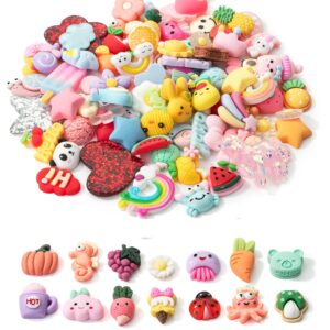 Mr. Pen- Slime Charms, 100pcs, Resin Charms, Charms for Slime, Cute Charms, Flatback Resin Charms, Fake Candy Charms, Flatback Charms, Resin Flatback Charms, Flat Back Resin Charms, Easter Egg Fillers