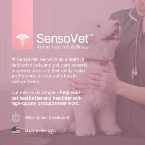 SensoVet Wrinkles, Skin & Paw Grooming Wipes for Dogs - Natural Aloe Vera & Oatmeal (60 Large Wipes)