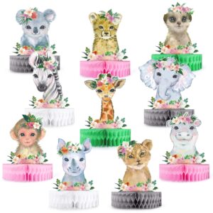 safari centerpieces for tables 10pcs jungle baby shower decor zoo party animal theme birthday decorations