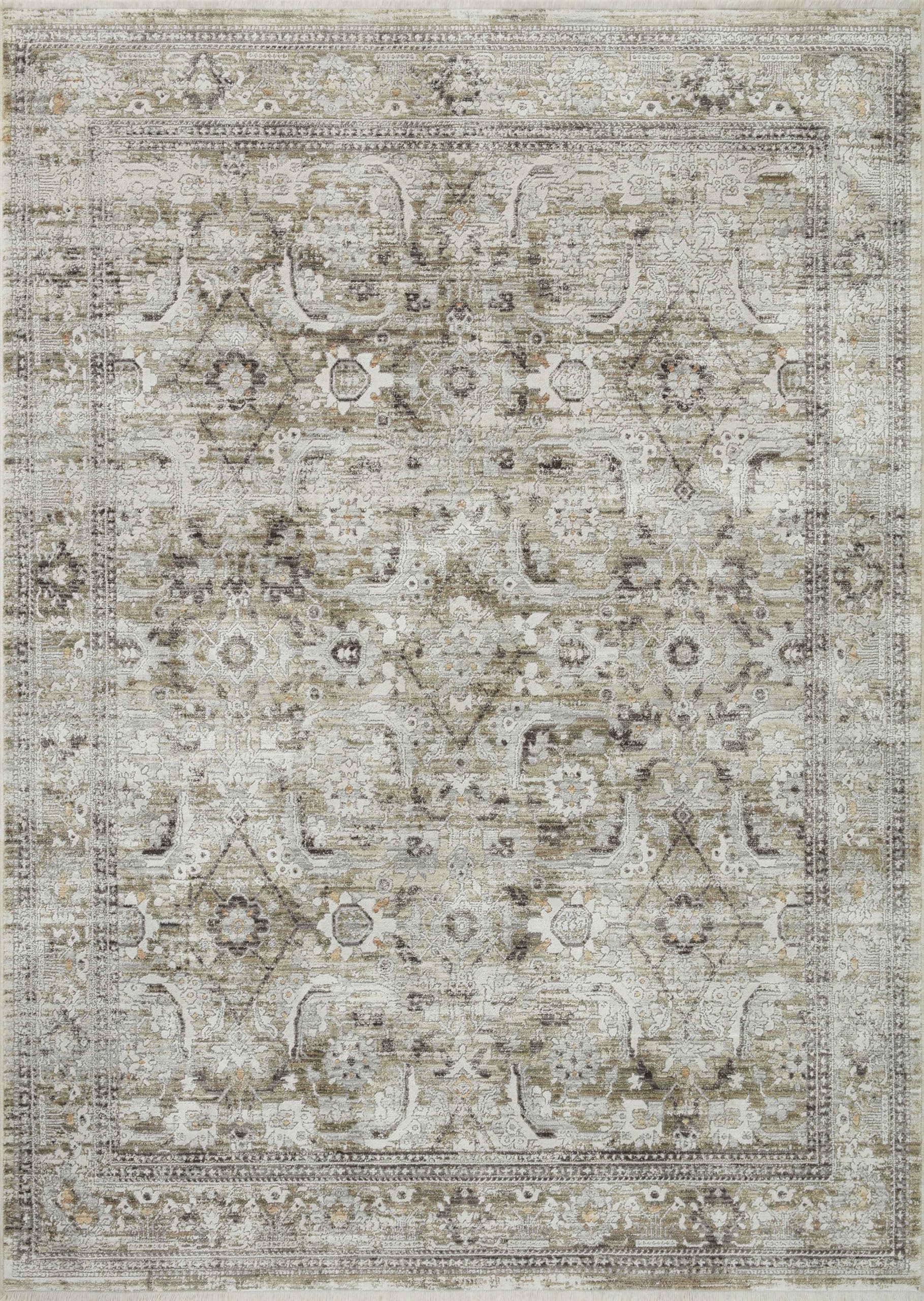 Loloi Bonney Moss/Stone 9'-3" x 12'-10" Area Rug