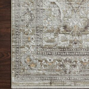 Loloi Bonney Moss/Stone 9'-3" x 12'-10" Area Rug