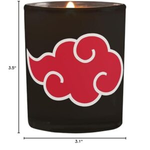 ABYstyle Naruto Shippuden Akatsuki Candle Measures 3.1" x 3.5" 30 Hours Burning Anime Manga Decorative Candles Candleligth Candle Gifts