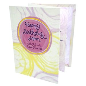 Blue Mountain Arts Mom Birthday Card—Mother Birthday Card, for Mom (Happy Birthday, Mom, with All My Love Always)