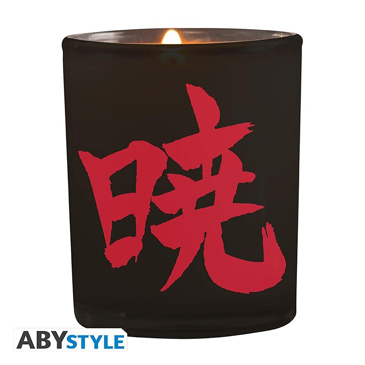 ABYstyle Naruto Shippuden Akatsuki Candle Measures 3.1" x 3.5" 30 Hours Burning Anime Manga Decorative Candles Candleligth Candle Gifts