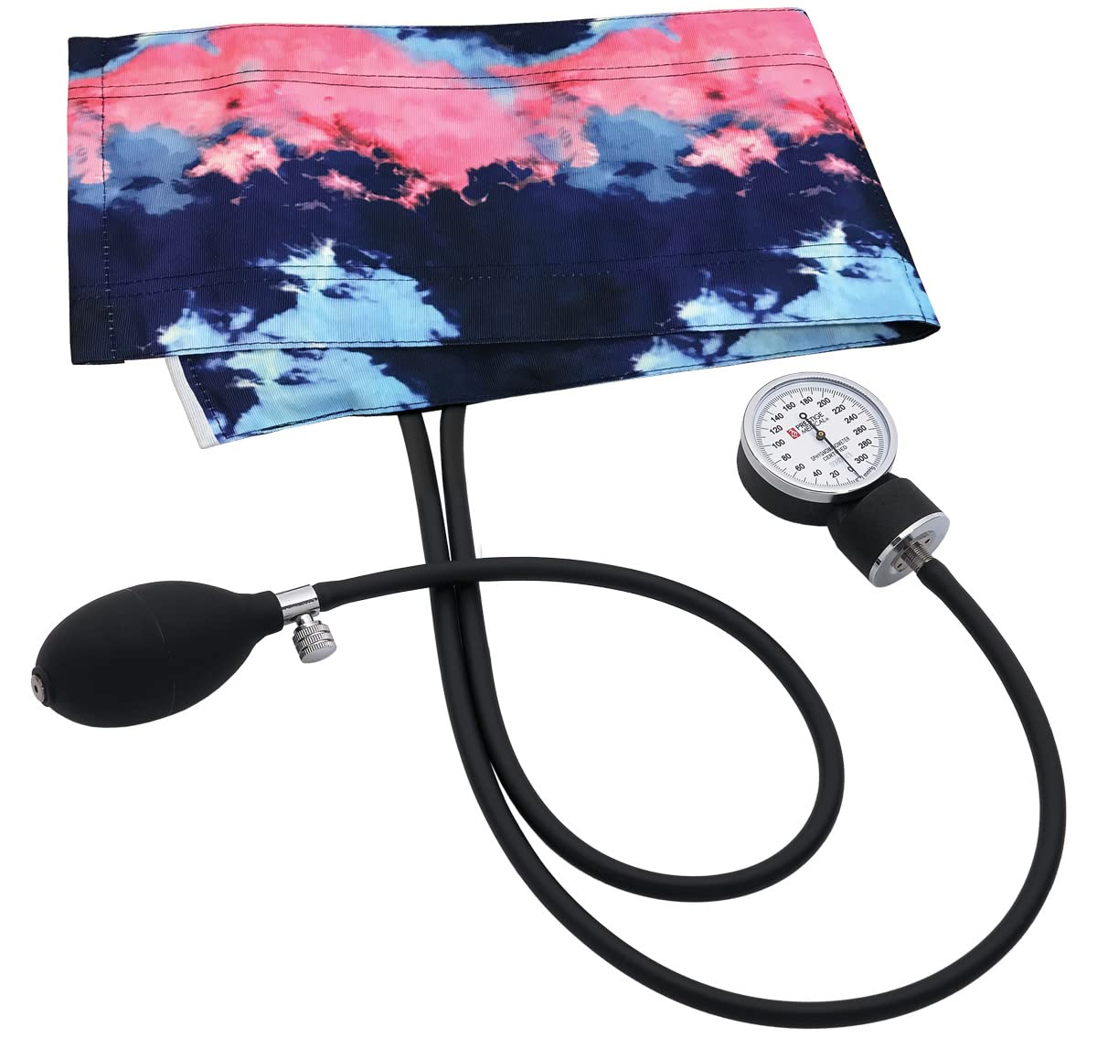 Prestige Medical Premium Adult Aneroid Sphygmomanometer, Tie Dye Supernova