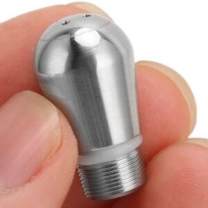 Coffee Machine Nozzle, 4 Hole Stainless Steel Steam Nozzle Coffee Machine Spout Coffee Machine Replacement Milk Foam Nozzle Replacement for Breville 8