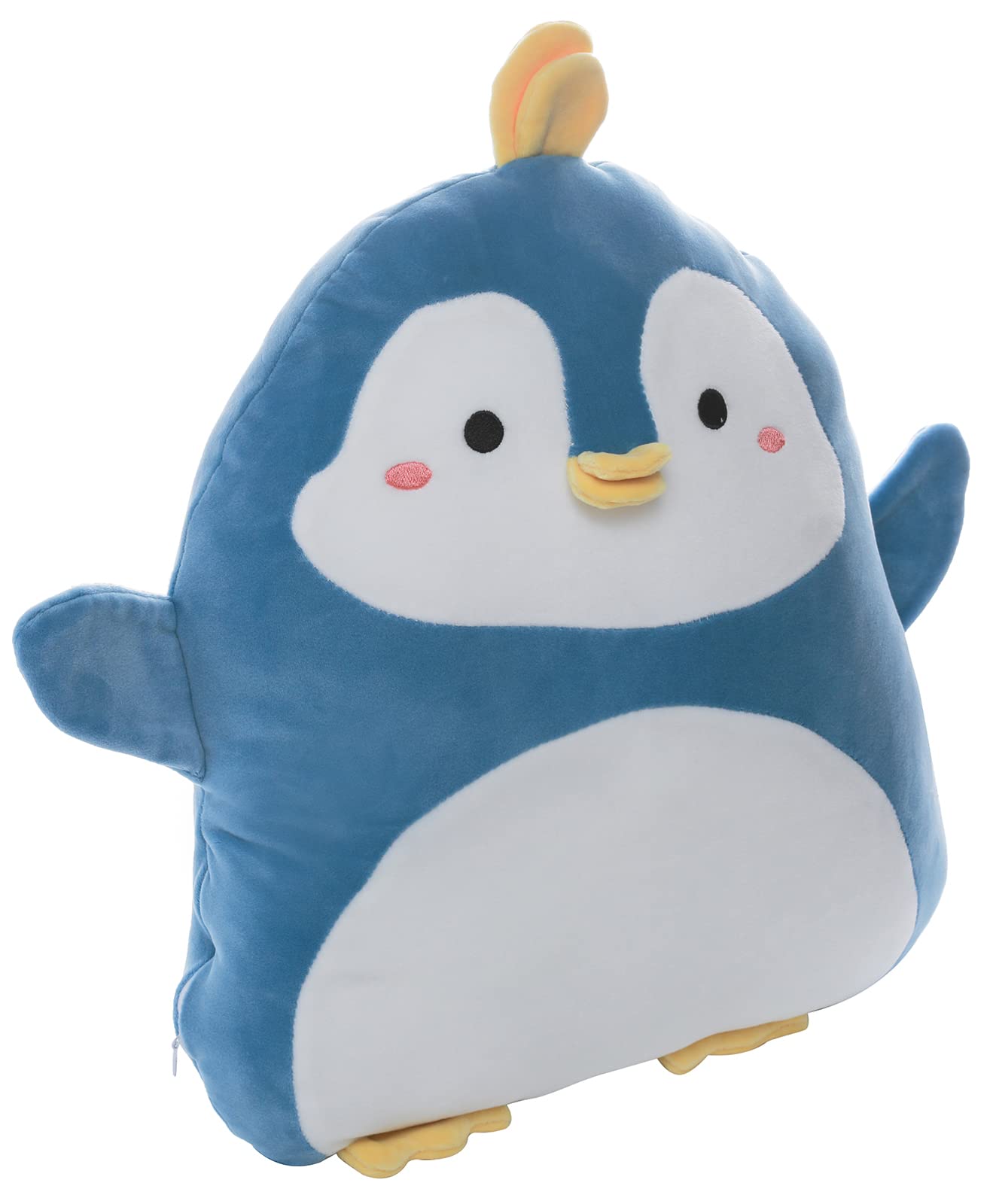 COSGOO 17.7 Inch Soft Blue Penguin Plush Hugging Pillow Cute Penguin Stuffed Animal Plushies Penguin Doll Toy Kids Stuffed Animals Penguin Plush Toys for Birthday, Valentine, Christmas or Daily