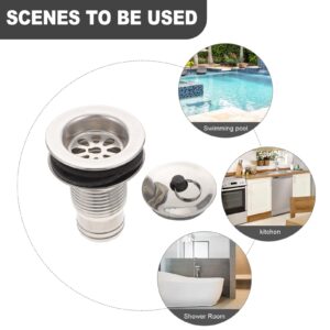 Strainer Sink Stopper Kitchen Sink Plug Tub Stopper Tub Drain Plug Bath Stopper Sink Drain Stopper Bathtub Plugs Sink Water Stopper Bath Plugs