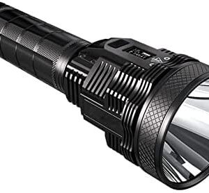 WWBMZ01 The Brightest Flashlight in World Rechargeable Led Flashlights High Lumens, 5200 Super Bright Tactical with 4 Light Modes for Camping Biking Home Emergency or Gift Givi, Onecolor