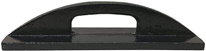 Fabric Pattern Cloth Weight Set of 2 Heavy Duty Iron cast Fabric Weights, PAINTED BLACK (CWT-2)