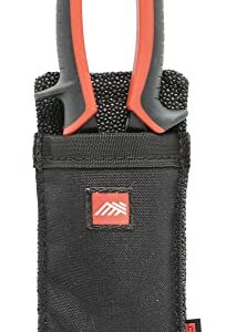 Diamondback Utility Sheath - Tool Belt Pouch for Utility Knife, Chisel or Jab Saw - Clip-On Utility Pouch Tool Holster - Multitool Sheath for Carpenters, Roofers, Framers & Drywallers (9.5"x1.75"x7")