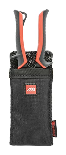 Diamondback Utility Sheath - Tool Belt Pouch for Utility Knife, Chisel or Jab Saw - Clip-On Utility Pouch Tool Holster - Multitool Sheath for Carpenters, Roofers, Framers & Drywallers (9.5"x1.75"x7")