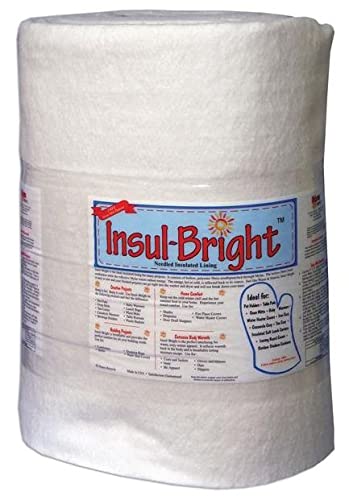 Fields Warm Company Genuine Insul-Bright Insulbrite Brite Insulated Lining by The Yard, 45 Inches