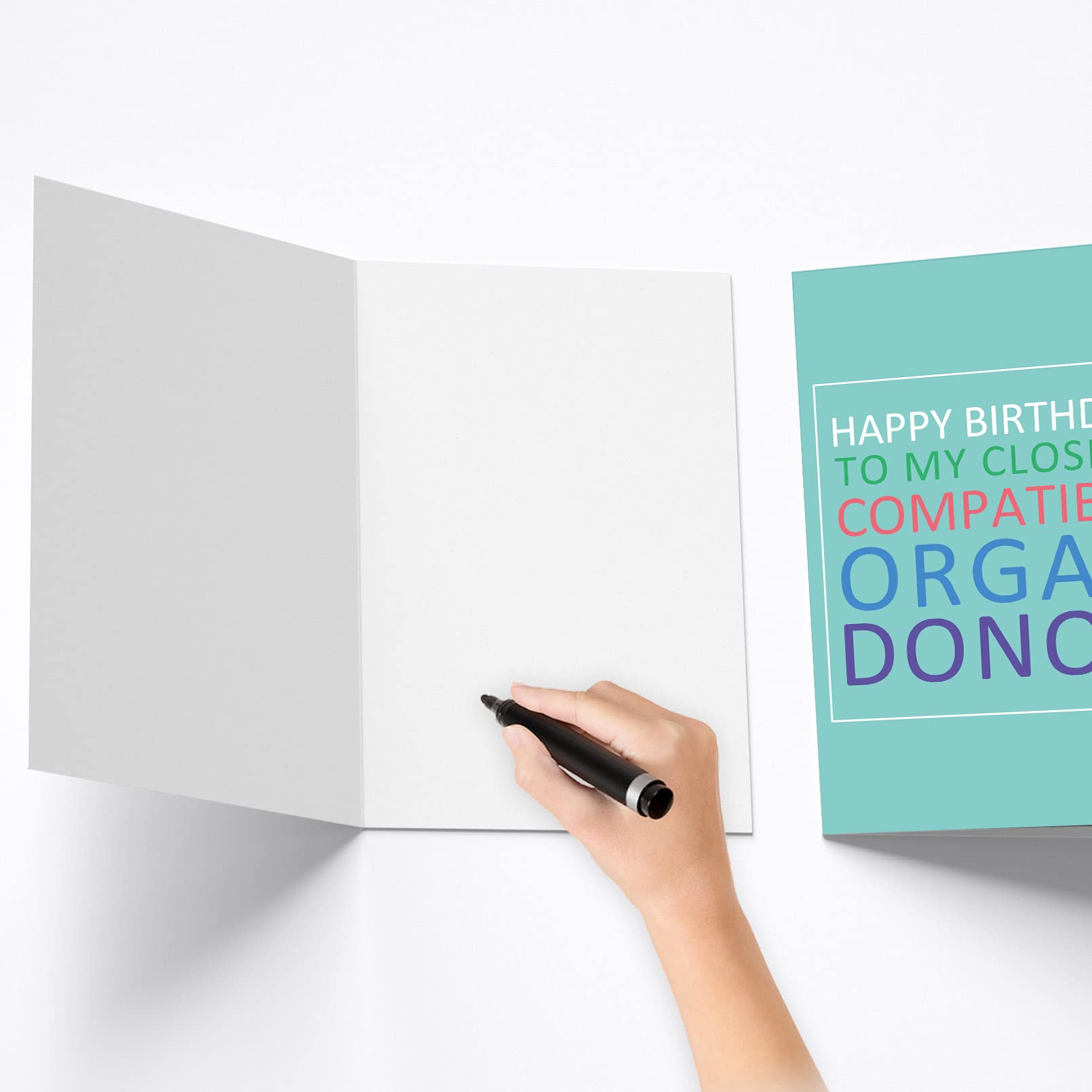 Funny Brother Sister Birthday Card, Happy Birthday Card for Siblings, Happy Birthday to My Closest Compatible Organ Donor