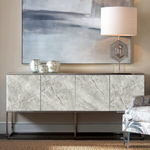 Erfoni Gray Glossy Marble Wallpaper Peel and Stick Countertops 15.8inch x 118inch Granite Removable Contact Paper Marble Self Adhesive Wallpaper for Kitchen Cabinets Shelf Liner Waterproof Vinyl