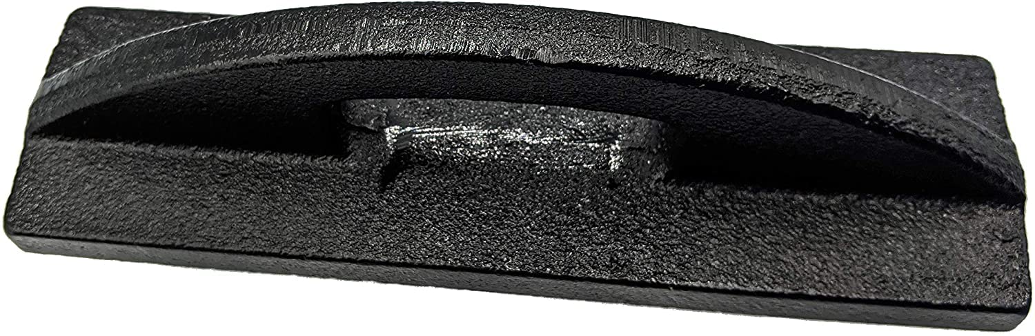 Fabric Pattern Cloth Weight Set of 2 Heavy Duty Iron cast Fabric Weights, PAINTED BLACK (CWT-2)