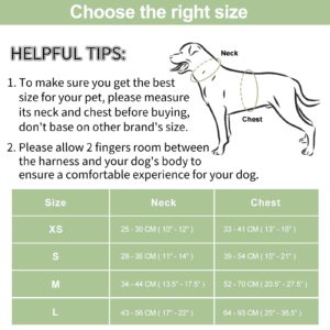 Wisedog No Pull Lightweight Dog Vest Harness with Soft and Comfortable Cushion, Breathable Mesh, for Small Medium Large Dogs Walking (S(Neck: 9.84"-14.17";Chest: 14.17"-22.05"), Sage Green)