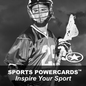 Play Strong Lacrosse Beast Birthday Card 1-Pack (5x7) Lacrosse Sports Birthday Cards Greeting Cards - Awesome for Lacrosse Players, Coaches and Fans Birthdays, Gifts and Parties!