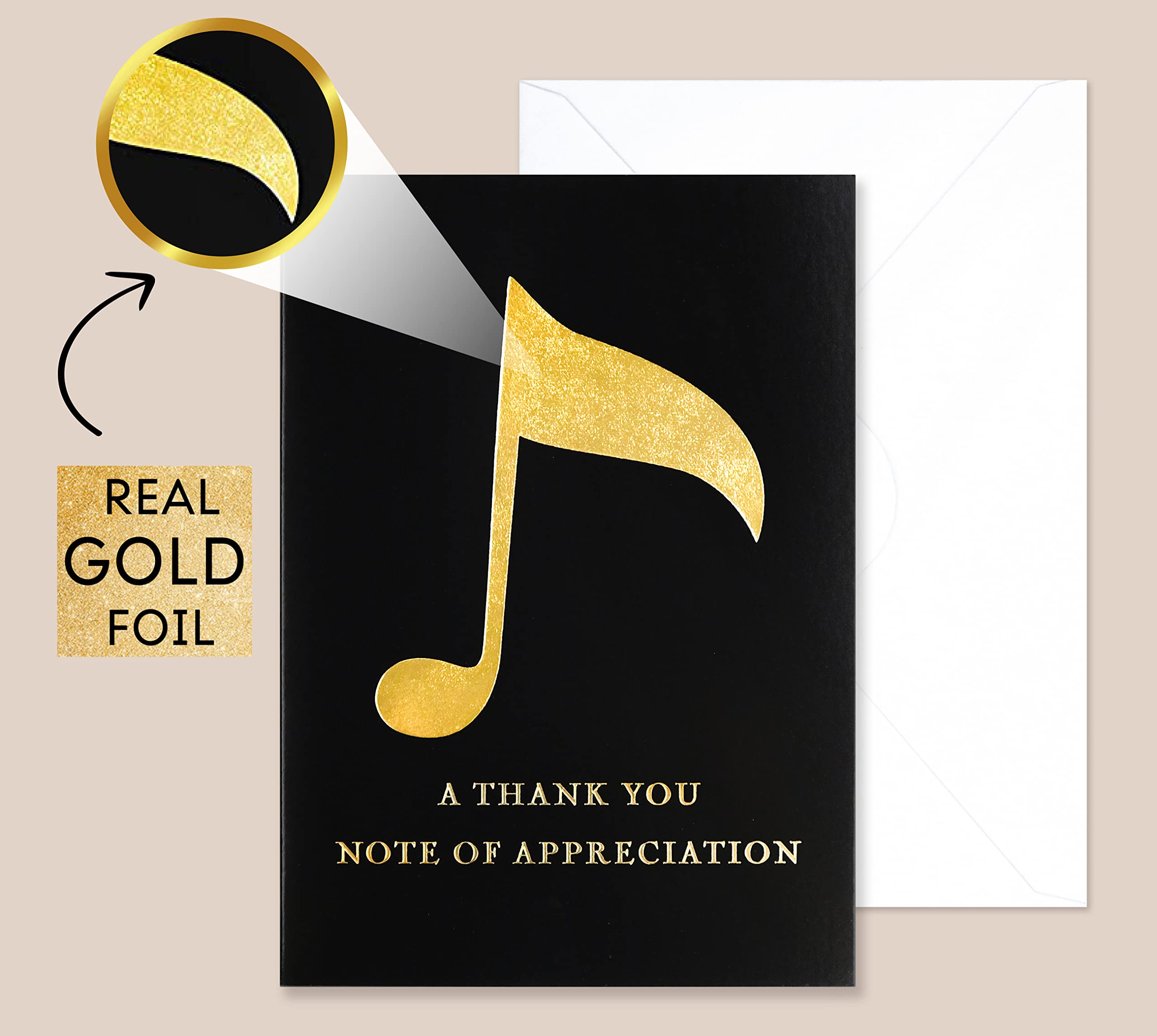 【12 Pack】Large Funny Thank You Cards – Big Size 5 x 7 Inch – Appreciation Cards and Pun Cards Printed on Premium Thick 350 GSM Paper – 12 Unique Eye Catching Designs in Funny Themes – Funny Greeting