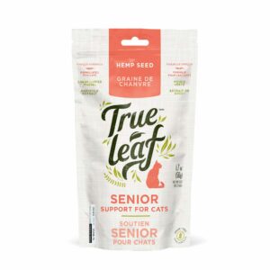 true leaf pet senior support chews for cats, brown (97702)