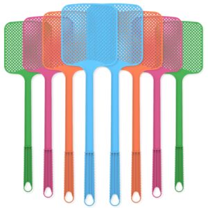 (8 pack) fly swatters,large bug swatter that work for indoor and outdoor