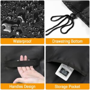 Portable Air Conditioner Cover for BLACK and DECKER,ZAFRO,Whynter,Midea,Waterproof AC Covers Indoor 420D Dust Cover Storage Bag - 21x18x32inch