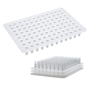 96 well pcr plate - 10/pack (.1ml, non-skirted)