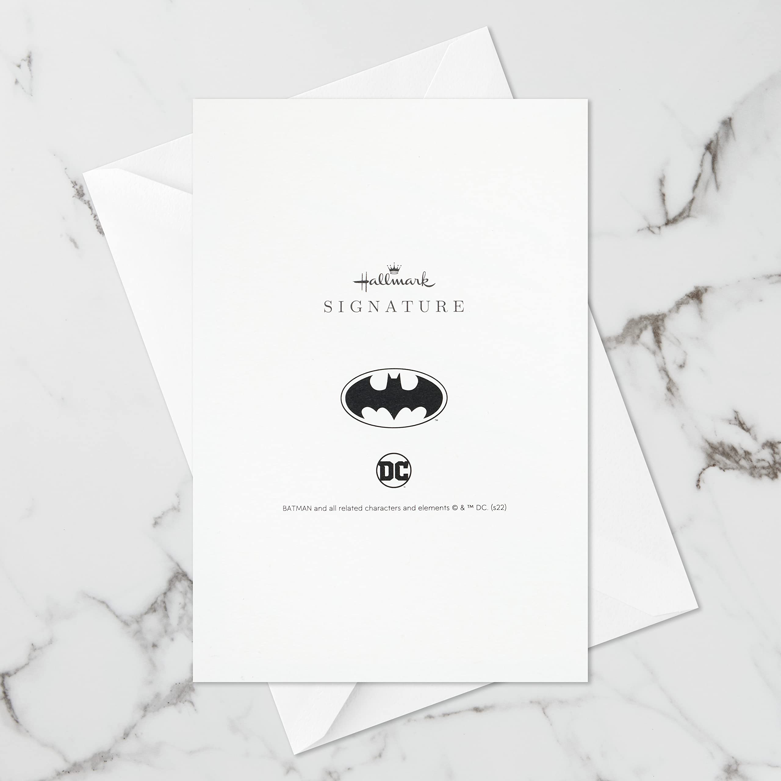 Hallmark Batman Pop Up Birthday Card for Him (Epic Day) Signature Paper Wonder 3D Card