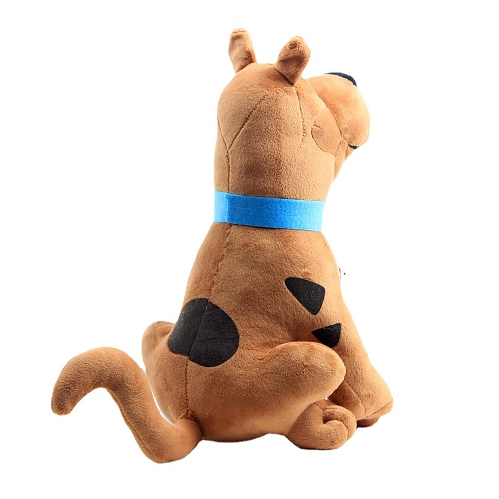 ZJYJING Plush Animal Brown Plush Dog Toy, Cute Cartoon Dog Stuffed Plush Pillow Toy Adult Children Birthday Plush Toy (13.7")