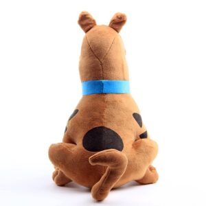 ZJYJING Plush Animal Brown Plush Dog Toy, Cute Cartoon Dog Stuffed Plush Pillow Toy Adult Children Birthday Plush Toy (13.7")