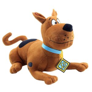 zjyjing plush animal brown plush dog toy, cute cartoon dog stuffed plush pillow toy adult children birthday plush toy (11.8")