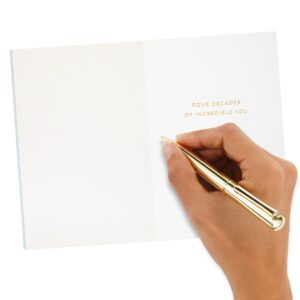 Hallmark Signature 40th Birthday Card (Incredible You)