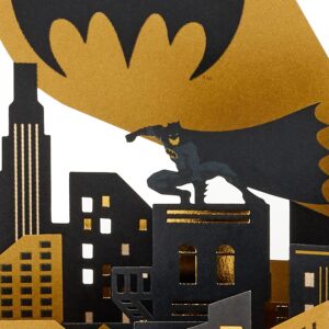 Hallmark Batman Pop Up Birthday Card for Him (Epic Day) Signature Paper Wonder 3D Card